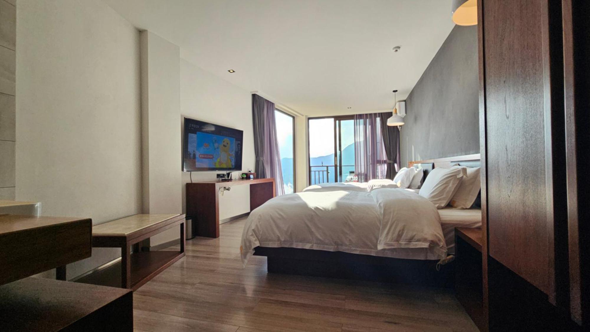 Hotel Beyond The Cloud Kreis Yuanyang Exterior foto